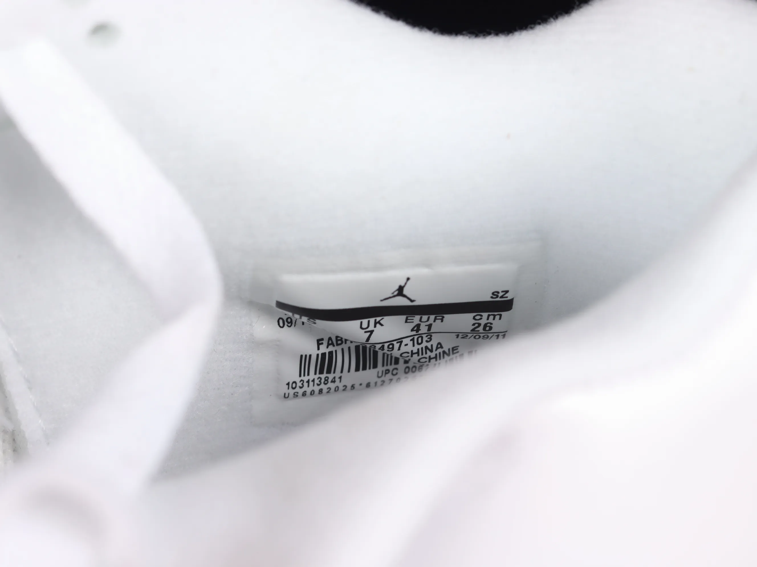 All categories Air Jordan Jordan series basketball shoes Air Jordan 4 X version Air Jordan 4 Retro "White Black" AJ4 Joe 4 white black cement 308497-103